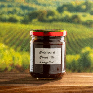 Confettura di ciliegie bio a pezzettoni Confettura di Ciliegie Bio a pezzettoni