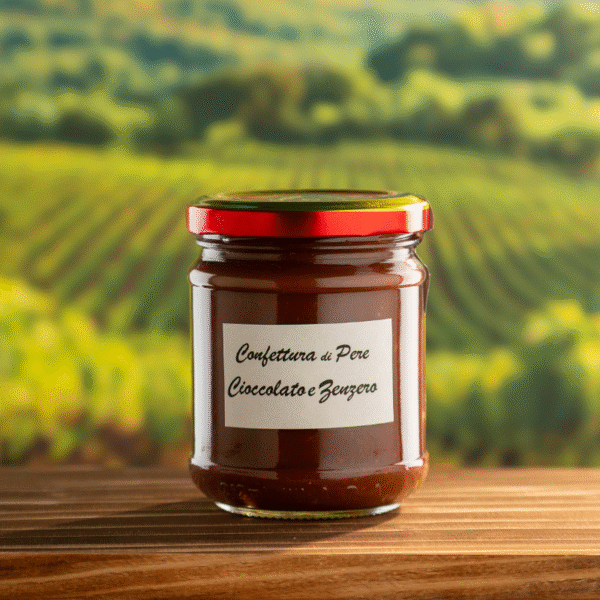 Confettura Pere, Cioccolato e Zenzero